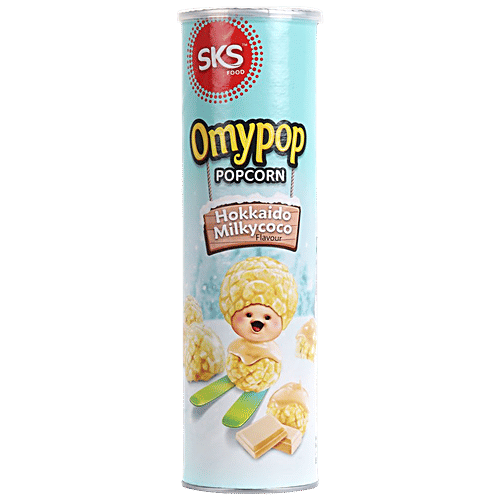 Buy Omypop Popcorn Hokkaido Milkycoco Flavour Rich In Fibre, Gluten