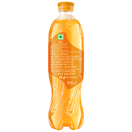 Bisleri  Fonzo - Mango With Fizzz, 600 ml  