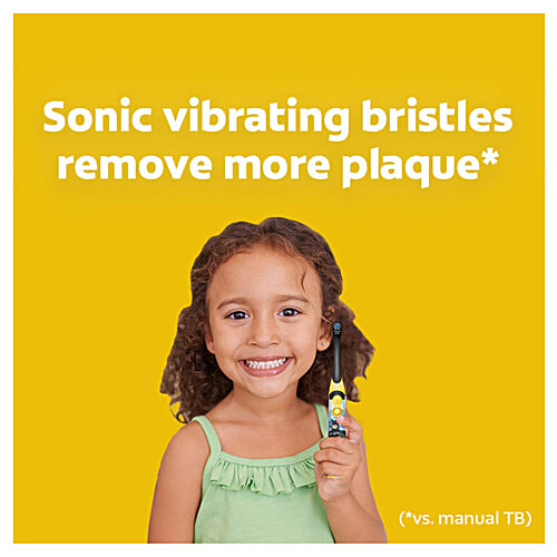 Colgate Kids Battery Powered Electric Toothbrush - Batman, Extra Soft Bristles, Age 3+, 1 pc  Lightweight