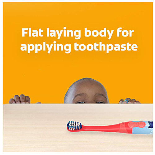 Colgate Kids Battery Powered Electric Toothbrush - Batman, Extra Soft Bristles, Age 3+, 1 pc  Lightweight