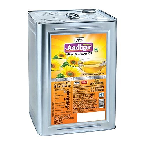 Buy Aadhaar Refined Sunflower Oil Online at Best Price of Rs null