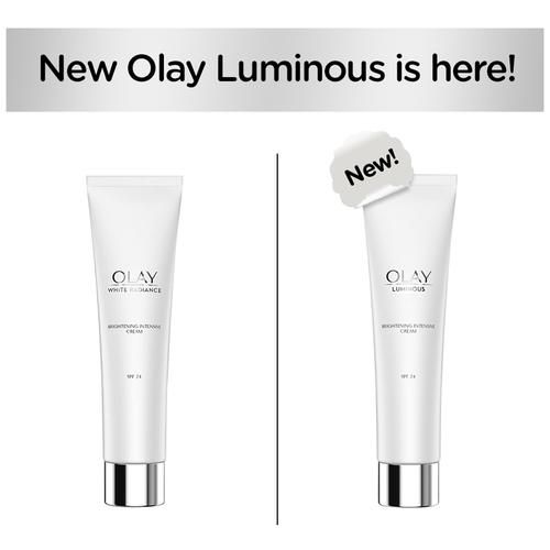 Olay White Radiance - Advanced Whitening Fairness Protective Skin Cream Moisturiser SPF 24 UVA/UVB, 20 g  