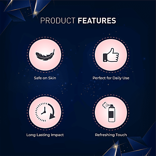 Envy Fiery Perfume Deodorant Spray - Long-Lasting, Unisex, 120 ml