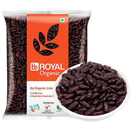 bb Royal Organic Red Rajma, 500 g  