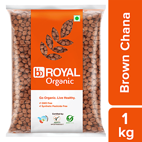 bb Royal Organic - Channa Brown/Kadale Kaalu, 1 kg  