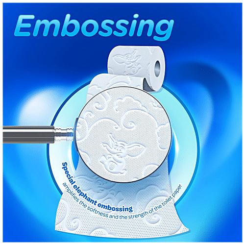 Selpak Super Soft Toilet Paper - 3 Ply, 1 pc (8 Rolls)