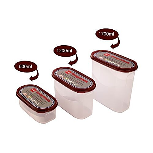Buy Cello Snapfresh BPA Free Container Set Maroon Online at Best Price bigbasket