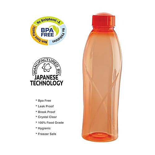 Cello Texas Pet Bottle Set - Orange, 6 pcs  