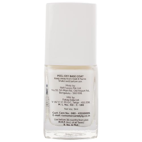YLG Nails 365 - Peel Off Base Coat - NC03, 9 ml  