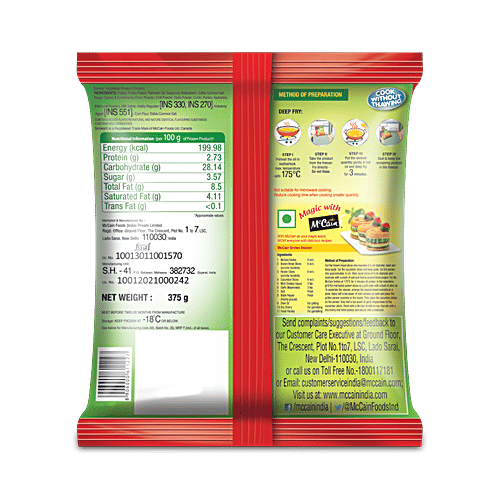 McCain Smiles - Pudina Chatka, 375 g