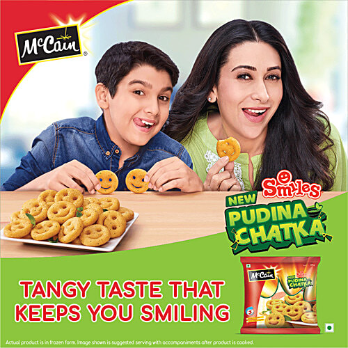 McCain Smiles - Pudina Chatka, 375 g