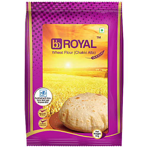Buy Bb Royal Whole Wheat Atta 5 Kg Online At Best Price of Rs 238.23