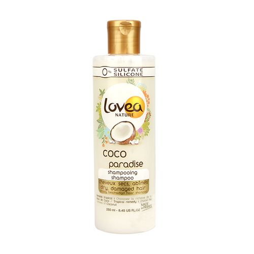 Lovea nature : j'ai testé le shampoing coco paradise pour cheveux