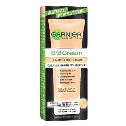 Garnier Skin Naturals BB Cream - All In One Moisturiser, Smoothens Texture Smooth, 9 g  