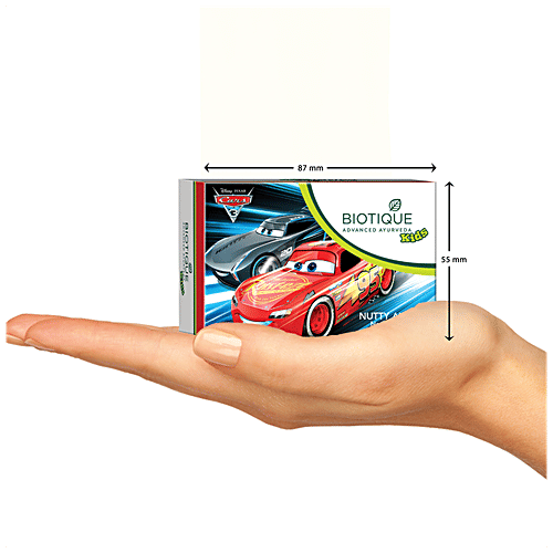 BIOTIQUE Disney Pixar Cars - Bio Nutty Almond Nourishing Soap, 75 g  