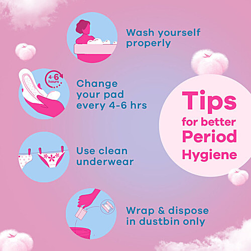 Whisper  Ultra Soft Air Fresh Sanitary Pads - XL, 7 pcs  