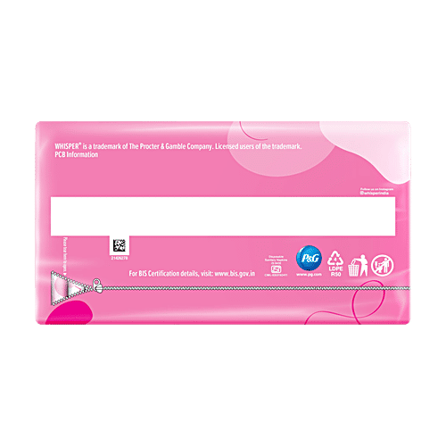 Whisper Whisper Ultra Skin Love Soft Sanitary Pads For Women - XL, 30 pcs