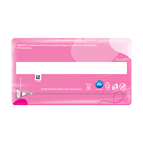 Whisper Whisper Ultra Skin Love Soft Sanitary Pads For Women - XL+, 30 pcs  