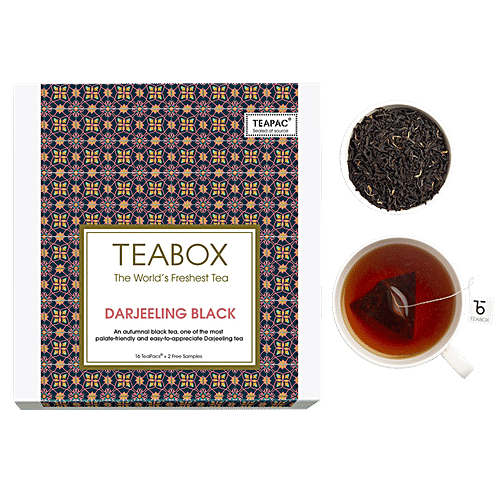 Buy Teabox Black Tea Darjeeling 16 Pcs Online At Best Price of Rs null
