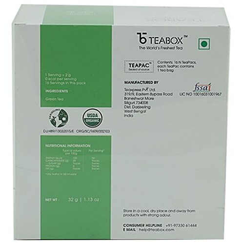 Buy Teabox Green Tea Darjeeling 16 Pcs Online At Best Price of Rs 240 bigbasket