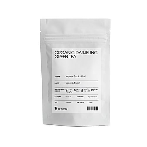 Buy Teabox Organic Green Tea Darjeeling Usda Certified 100 Gm Online At Best Price bigbasket