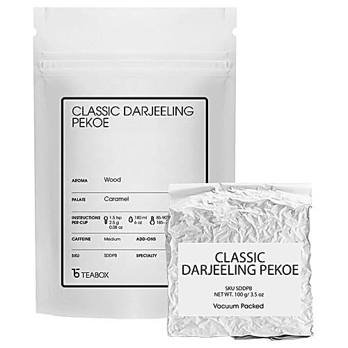 Teabox Black Tea - Classic Darjeeling Pekoe, 100 g  