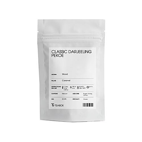 Teabox Black Tea - Classic Darjeeling Pekoe, 100 g  
