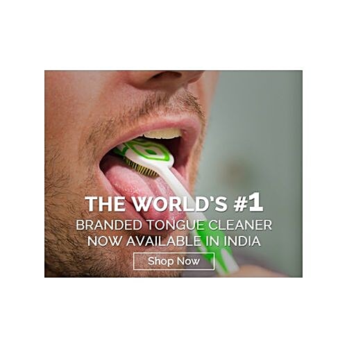Buy Orabrush Tongue Cleaner Blue & Orange Online at Best Price of Rs