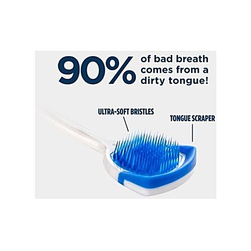 Buy Orabrush Tongue Cleaner Blue & Orange Online at Best Price of Rs
