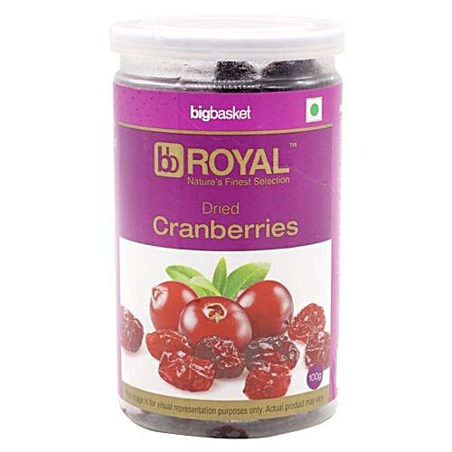 bb Royal Dried Fruit - Cranberries, 100 g  
