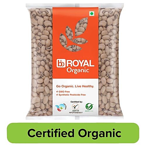 bb Royal Organic - Soyabean Whole, 500 g  GMO Free, Synthetic Pesticide Free