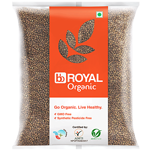 bb Royal Organic - Moth/Matki - Whole, 500 g  GMO Free, Synthetic Pesticide Free