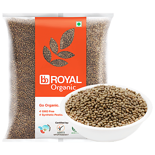 bb Royal Organic - Moth/Matki - Whole, 500 g  GMO Free, Synthetic Pesticide Free