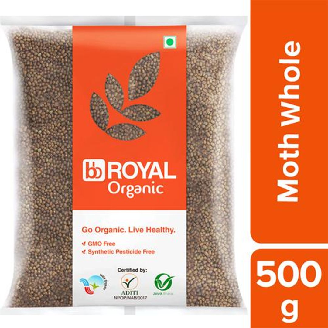 BB Royal Organic - Moth/Patanga Huruli - Whole, 500 g 