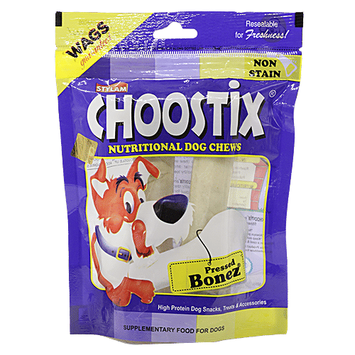 Buy Choostix Pet Food Pressed Bonez Medium 2 Pcs Online At Best Price
