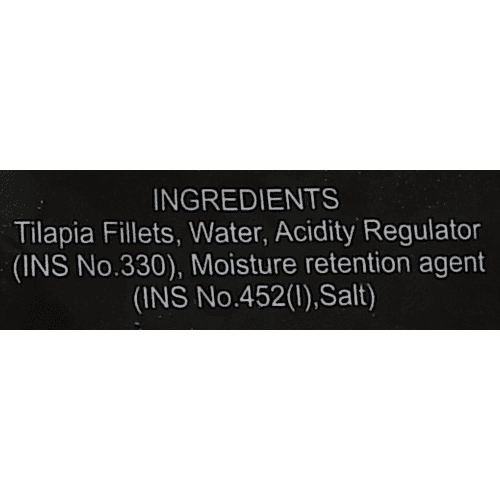 Big Sams Frozen Tilapia - Fillets, 250 g  