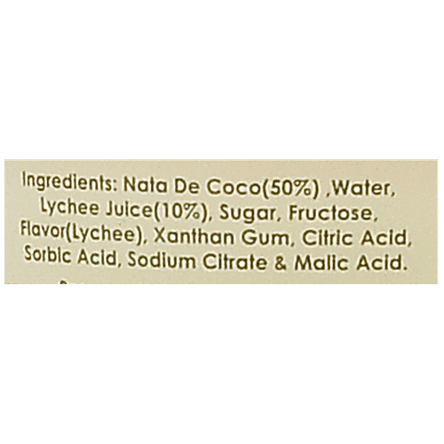 Dolphin  Juice Drink With Nata De Coco - Lychee, 270 ml  