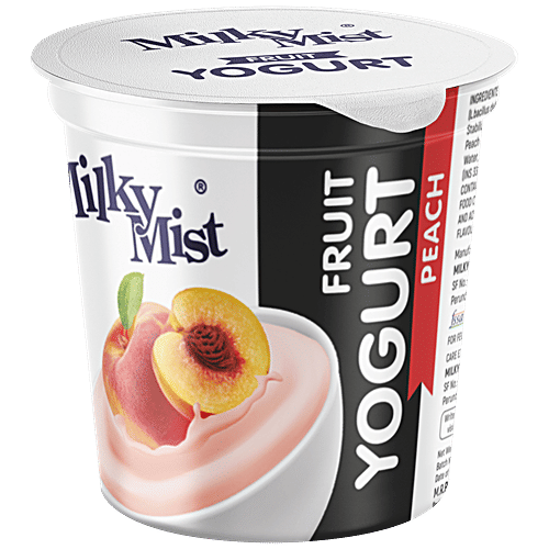 Buy Milky Mist Fruit Yoghurt Peach 100 Gm Online At Best Price of Rs 30