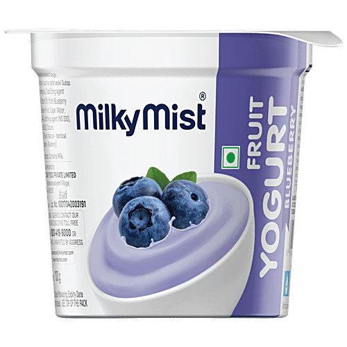 Milky Mist Fruit Yoghurt - Blueberry, 100 g  