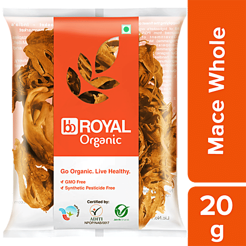 bb Royal Organic - Mace Whole/Javitri, 20 g  