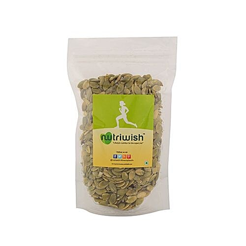 NUTRIWISH Pumpkin Seeds - Roasted & Salted, 200 g  