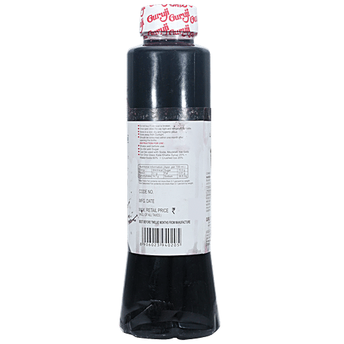 Guruji Syrup - Kala Khatta, 1 L