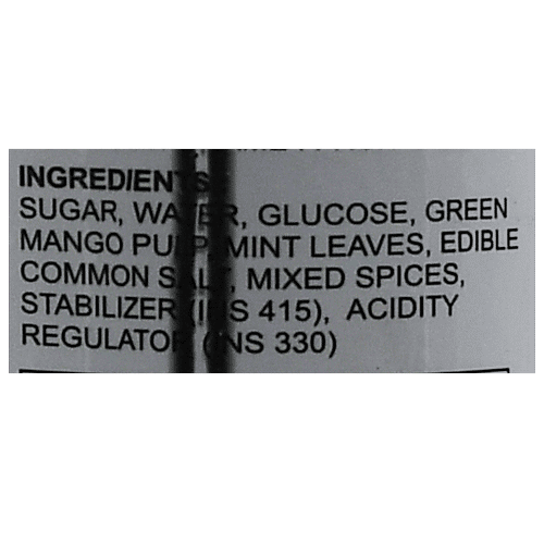 Guruji  Squash - Mango Panna, 1 L  