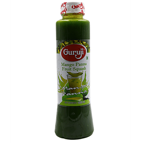 Guruji  Squash - Mango Panna, 1 L  