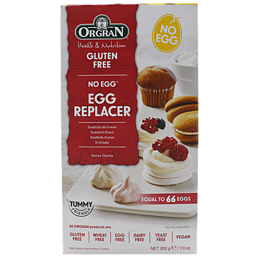 Buy Orgran No Egg (Egg Replacer Mix) 66 Eggs Online at Best Price of Rs