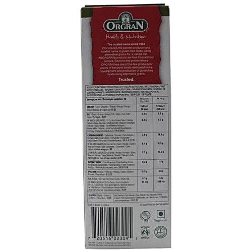 Orgran Quinoa Wafer Crackers, 100 g Carton 