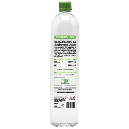 Alkalen Water-based Electrolyte Drink, 1000 ml  