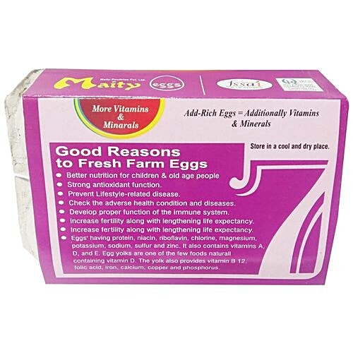 Maity Eggs Eggs - Add-Rich, 6 pcs  