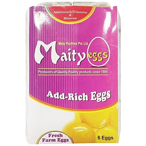 Maity Eggs Eggs - Add-Rich, 6 pcs  