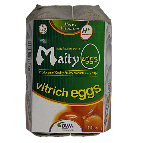 Maity Eggs Eggs - Vitrich, 6 pcs  More Vitamins